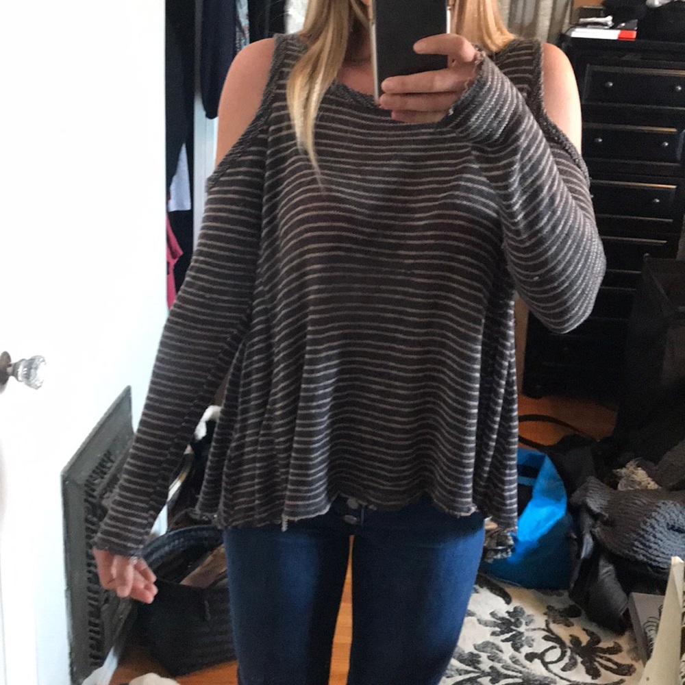 Super cute stripped Long sleeve!
